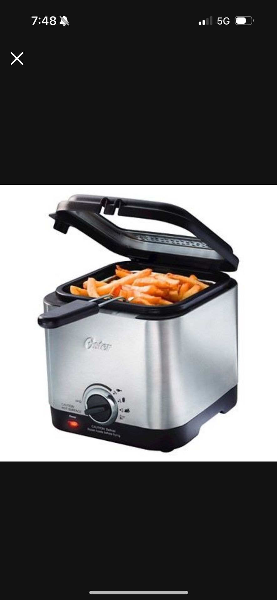 Mini Deep Fryer