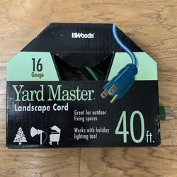 [Like New] Yard Master 40ft Landscape Cord
