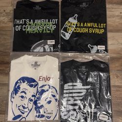 Cough Syrup Shirts (DEALS IN DESCRIPTION)