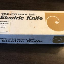 New Vintage Hamilton Beach Double  Electric Knife 