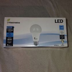 Dimmable LED Bulbs (8 pack) - 5000K