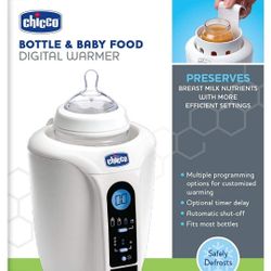 Chicco Digital Bottle & Baby Food Jar Warmer with LCD Display