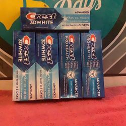 5-Crest Toothpaste All For $10