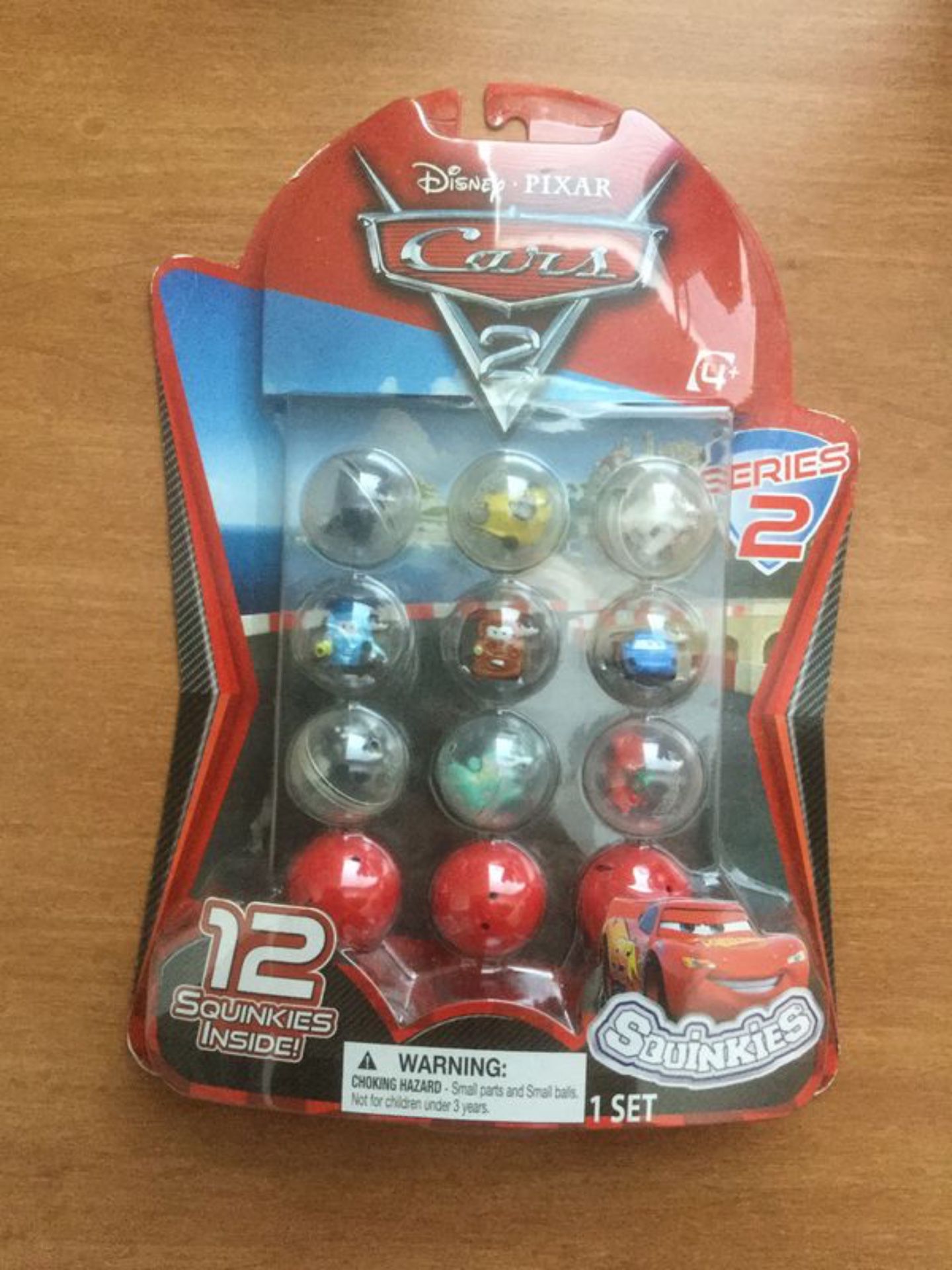 Cars 2 Squinkies, Series 2 Bubble Pack, 12-Pack