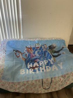Zootopia Birthday Banner And Candy Bags