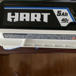 Brand New Hart 40V 5ah Battery $70