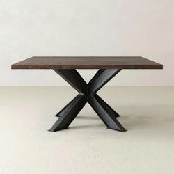 Square Solid Wood Dinning Table