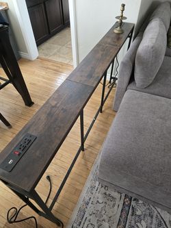 Coach console table