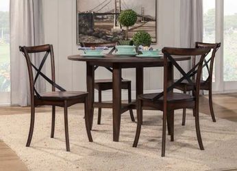 Beautiful Dining Room Set With 4 Chairs