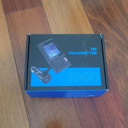 KM20 Car 12v Socket FM Transmitter - Bluetooth with EQ