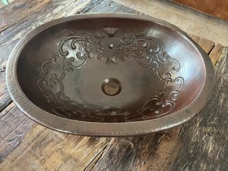 Sinkology hammered Copper Sink