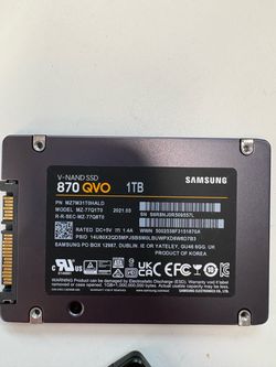 Samsung 870 QVO 1TB 2.5" SATA SSD
