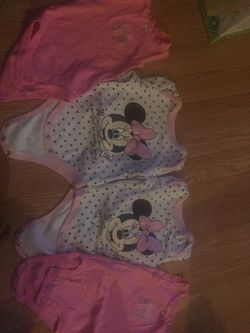 Minnie Mouse onesie 3/6 months