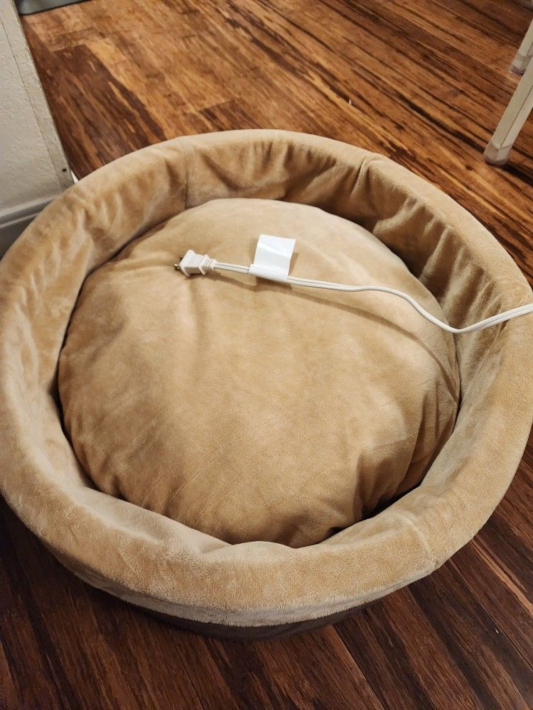 Heated Pet Cat Dog Bed