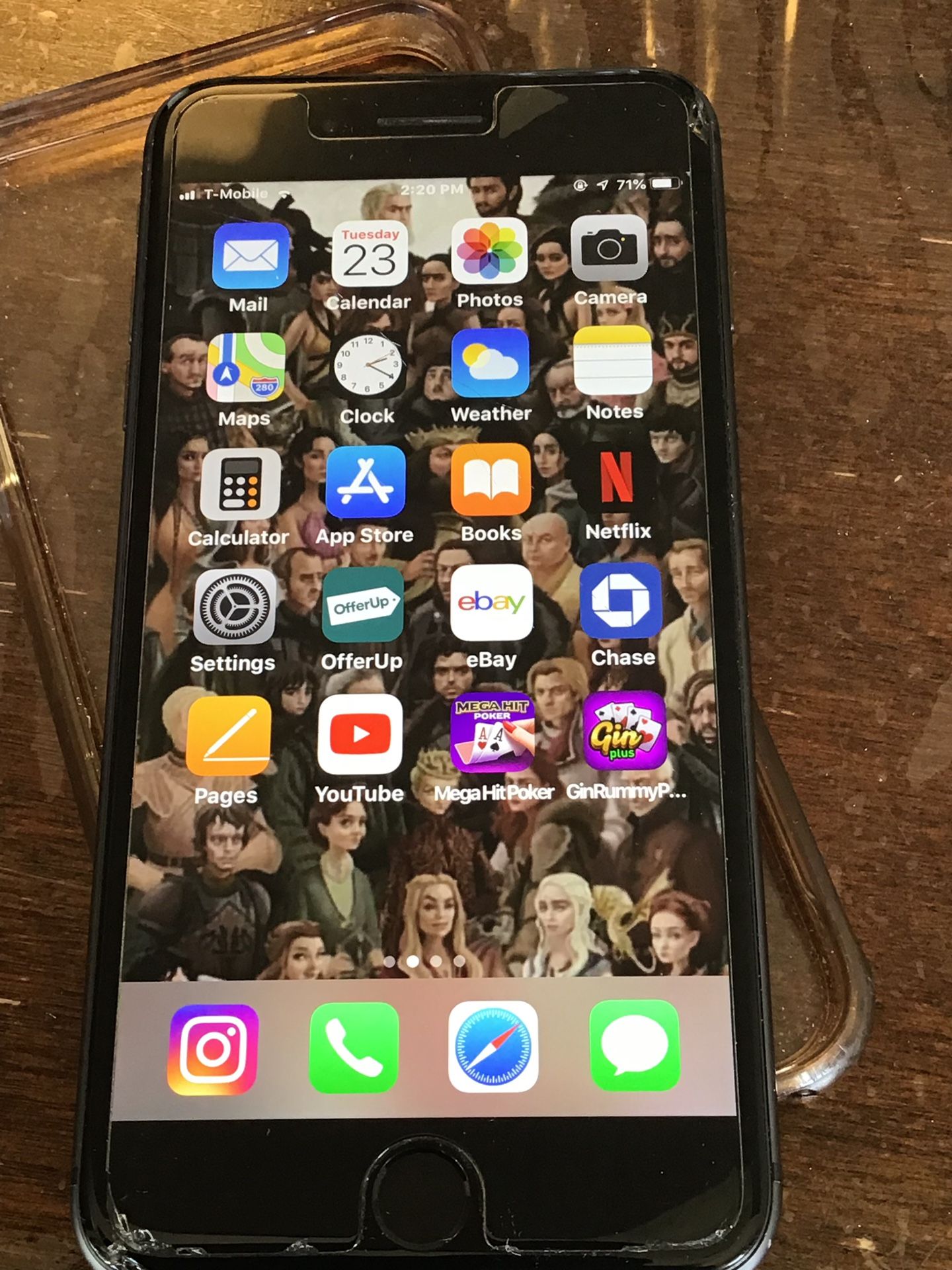 8+ T Mobile 64g Very minor damage