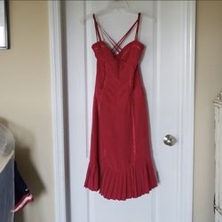 Red HOT BEBE Dress