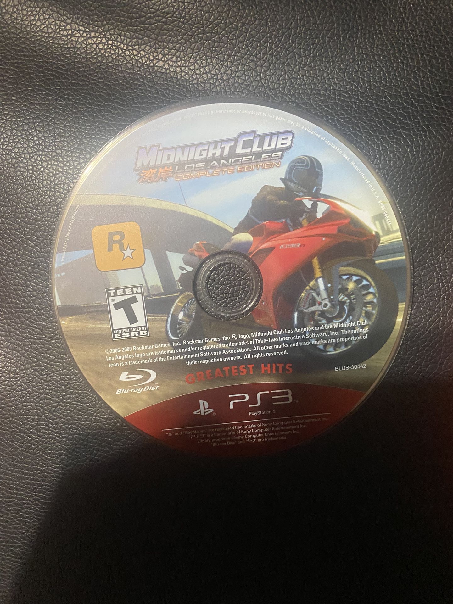 Midnight club LA PS3