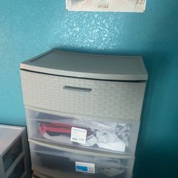Plastic storage organizer (Drawers)