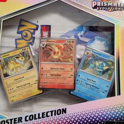 Pokemon Prismatic Evolutions Poster Collection(No Packs)