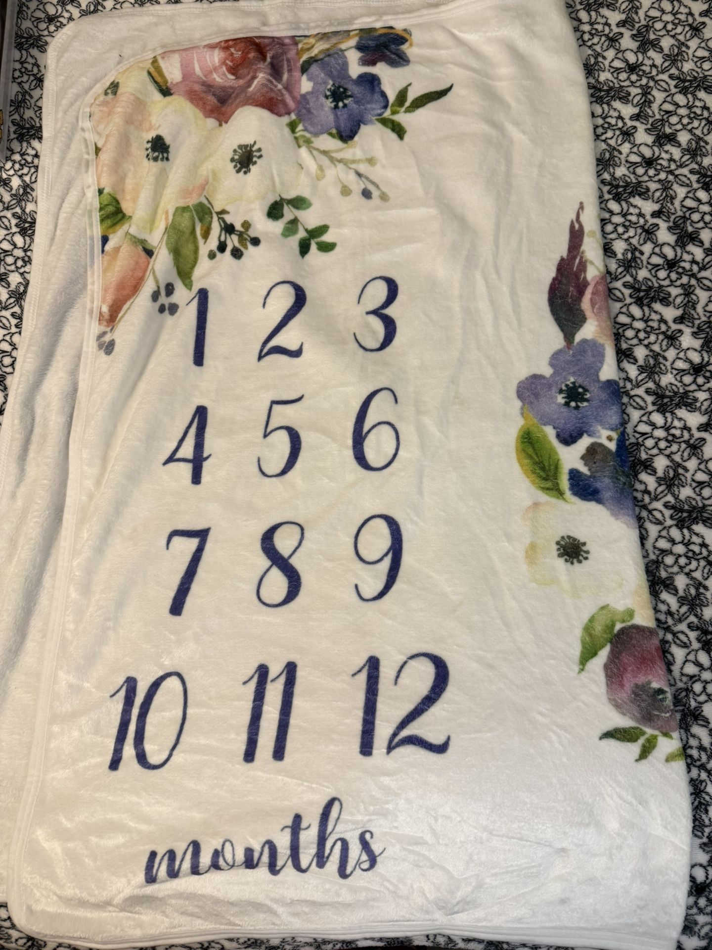 Baby Milestone Blanket