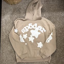 Sp5der Beluga Hoodie 'Sand'