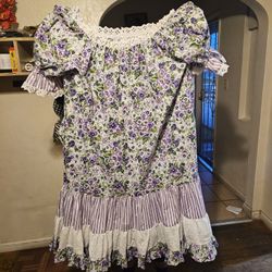 Vintage Princess Kaiulani Hawaii Muumuu Dress Plus Size 20w