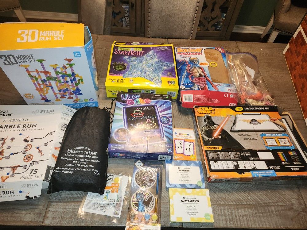 Kids Crafts And Learning Items