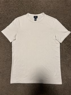 Plain Beige H&M T-shirt Size (M)