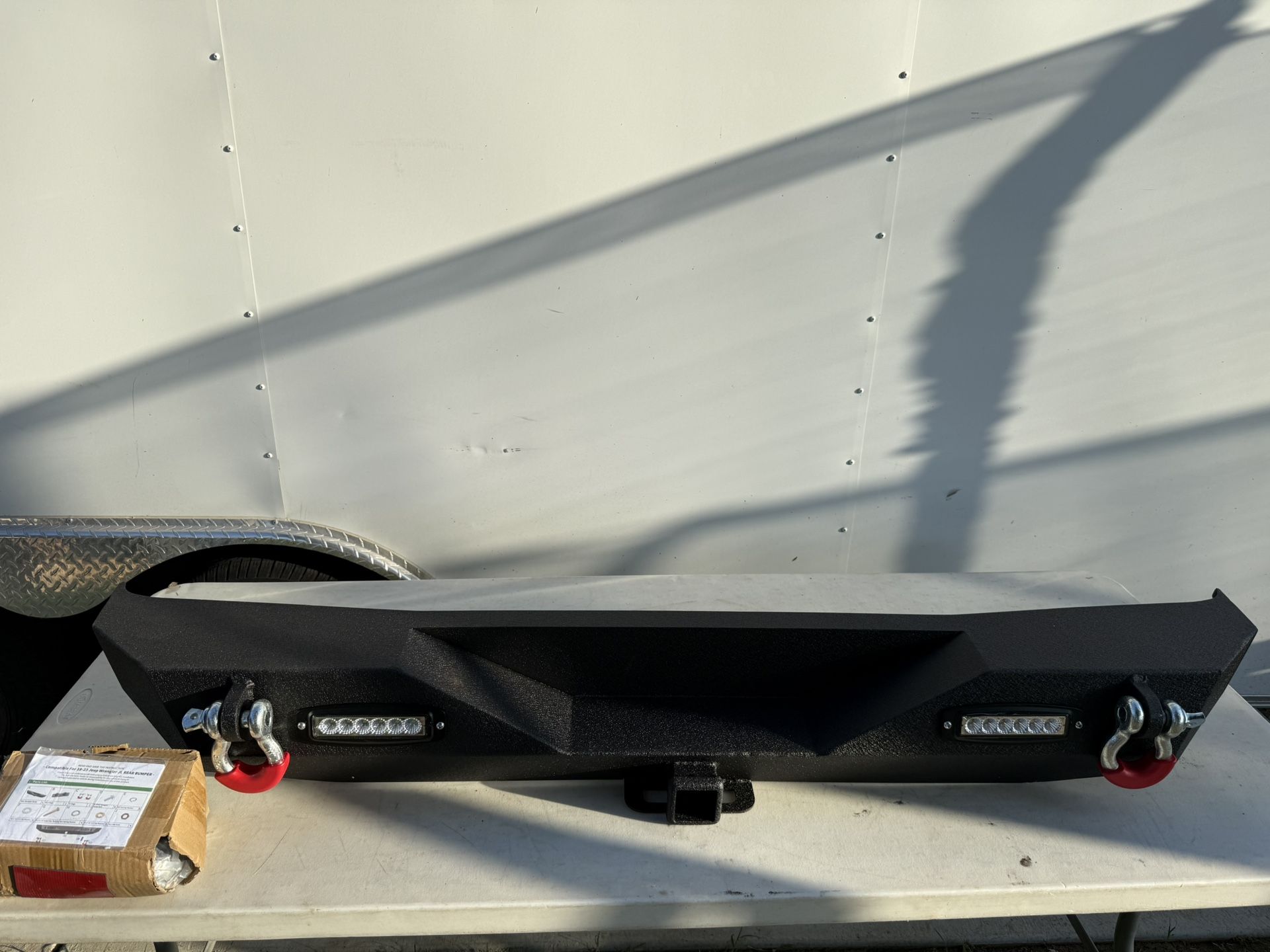2018–2025 Jeep Wrangler JL JLU Rear Bumper
