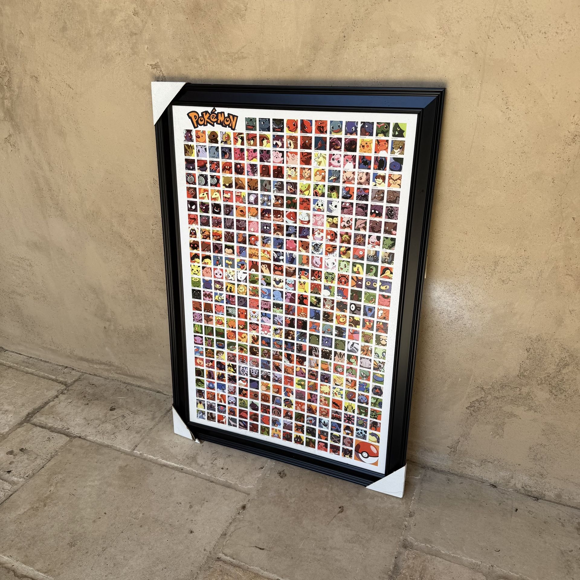 Rare Pokémon Framed Poster