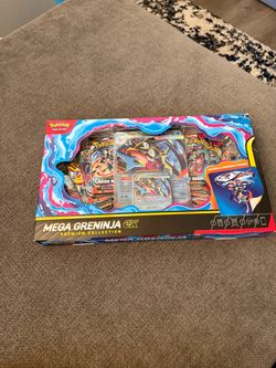 Pokémon Mega Greninja ex Premium Collection Box
