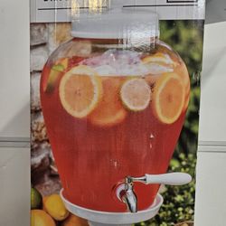 Beverage Dispenser 2.5gal.  Glass