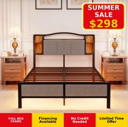 FULL BED FRAME