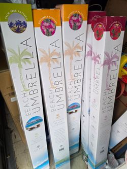 67" Beach Umbrella With Pole