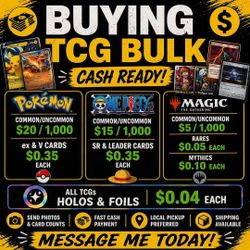Buying Bulk TCG