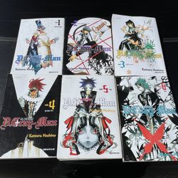 D. Gray Man Manga Vol. 1-6 Japanese Katsura Koshino