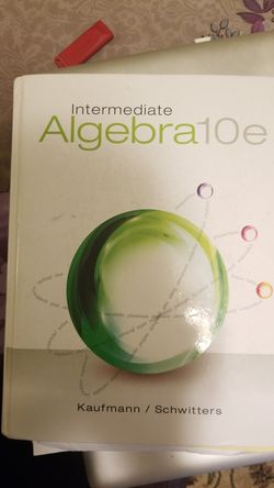 Mathematic book Algebra 10e