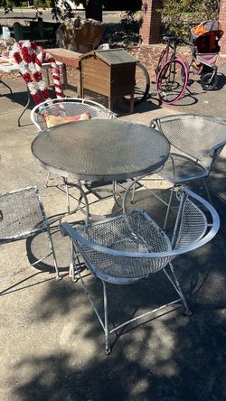 Solid Iron Table