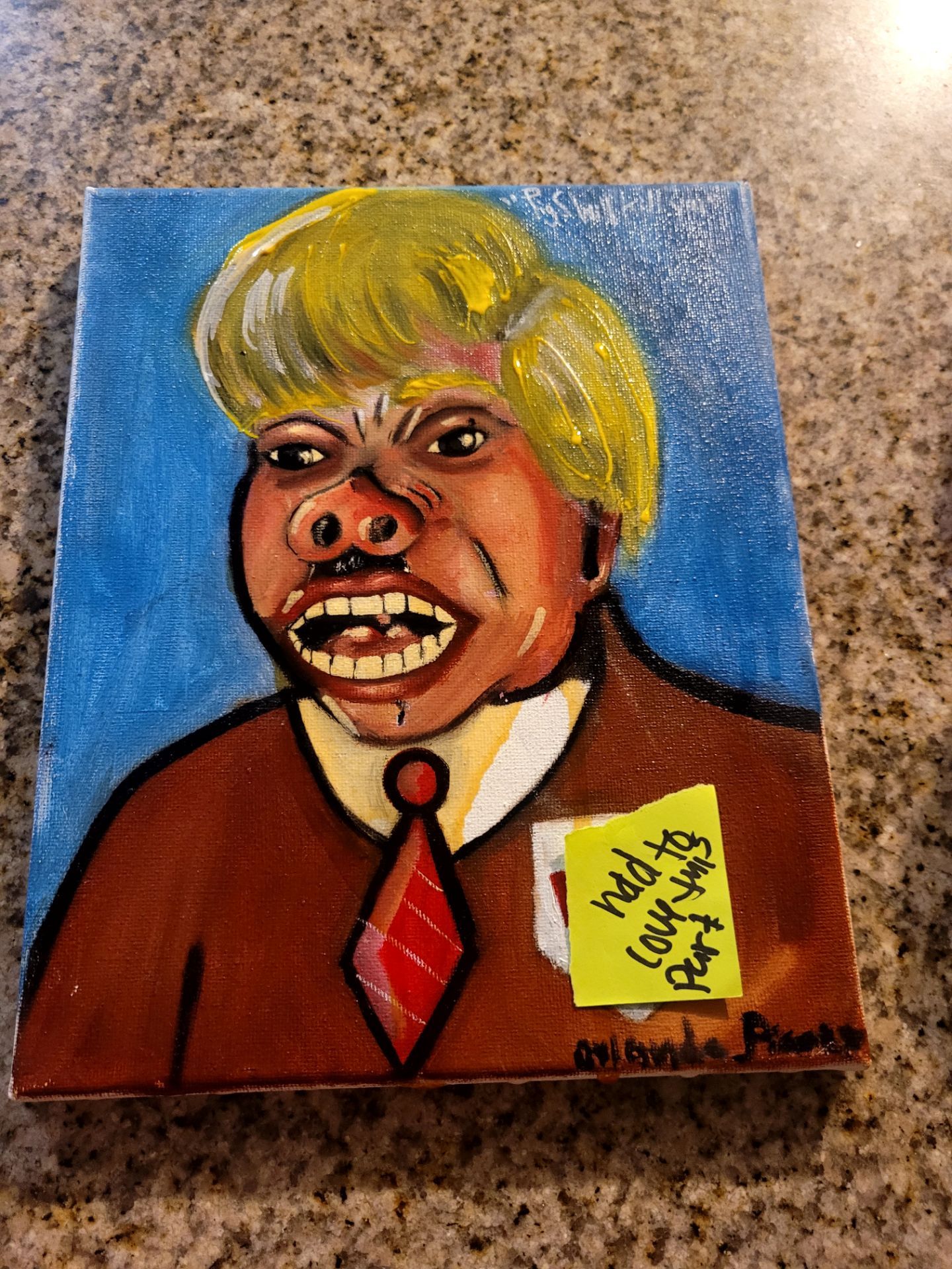 Oil painting