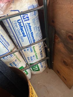 Insulation R-38, R19, R-11