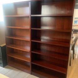 Wood Bookcases Office 36”x72” Sale!! New!! Wood!!