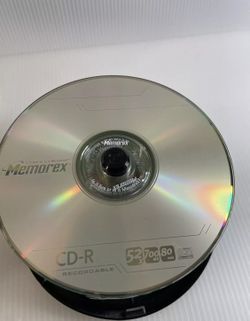 42 MEMOREX CD R 52X