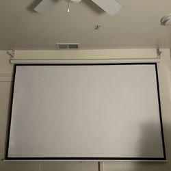 100” Projector Screen