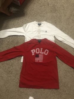 Ralph Lauren long sleeve shirts sz 7 $10
