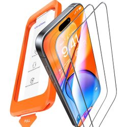 2 Pack UltraGlass TOP 9H+ Armor for iPhone 17 Pro Screen Protector