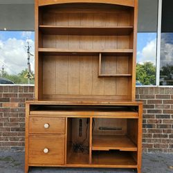 Ethan Allen Desk With Hutch 