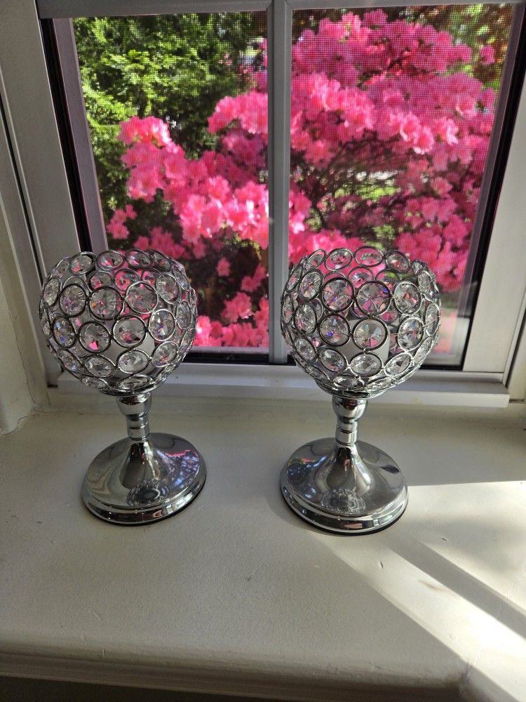 Crystal Candle Holder