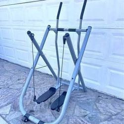 FREE 🎁 with purchase power Air Walk Elliptical Glider, Elliptical Exercise Machine, Low-Impact