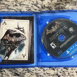 Batman: Return to Arkham (PS4) - 2-Disc Collection $20 OBO