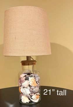 Lamp, Shown Shell Filled, Refillable